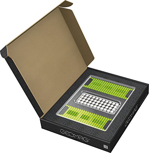 Geomag Masterbox Large 186 - Magnetstäbe Spielzeug - Hellgrün - 248-teilige Box von Geomag