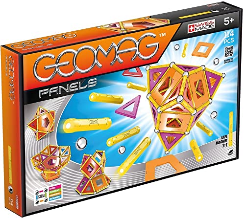 Geomag, Classic Panels, 464, Magnetkonstruktionen und Lernspiele, Konstruktionsspielzeug, 5 Jahre to 99 Jahre , 114-teilig von Geomag