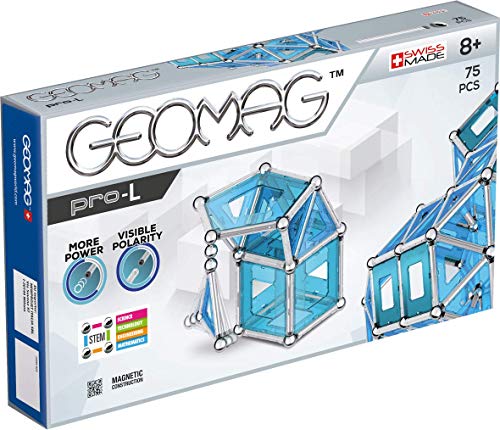 Geomag 23' PRO-L Building Set, Mixed, 75 Pieces von Geomag