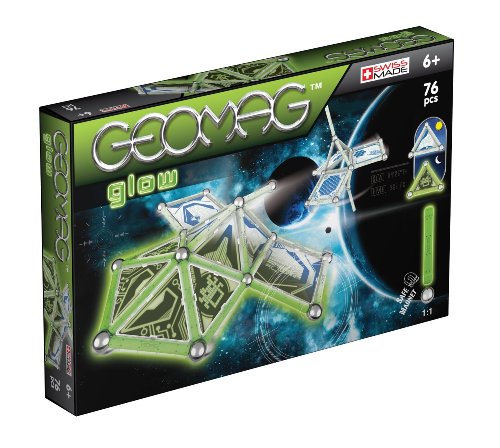 Geomag 332 Kids Panels Glow Space, 76-teilig Geomag 332 Kids Panels Glow Space, 76-teilig von Geomag