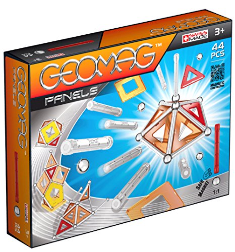 Geomag Panels, 451 Magnetkonstruktionen und Lernspiele, 44-teilig von Geomag