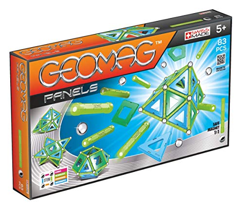 Geomag, Classic Panels, 462, Magnetkonstruktionen und Lernspiele, Konstruktionsspielzeug, 5 Jahre to 99 Jahre, 83-teilig von Geomag