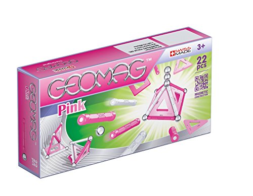 Geomag, Classic Pink 340, Magnetkonstruktionen und Lernspiele, 22-teilig Geomag, Classic Pink 340, Magnetkonstruktionen und Lernspiele, 22-teilig von Geomag