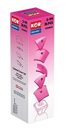 Geomag 574 Ergänzungsset KOR 2.0 Pantone 232 Konstruktionsspielzeug, 26-teilig, rose von Geomag