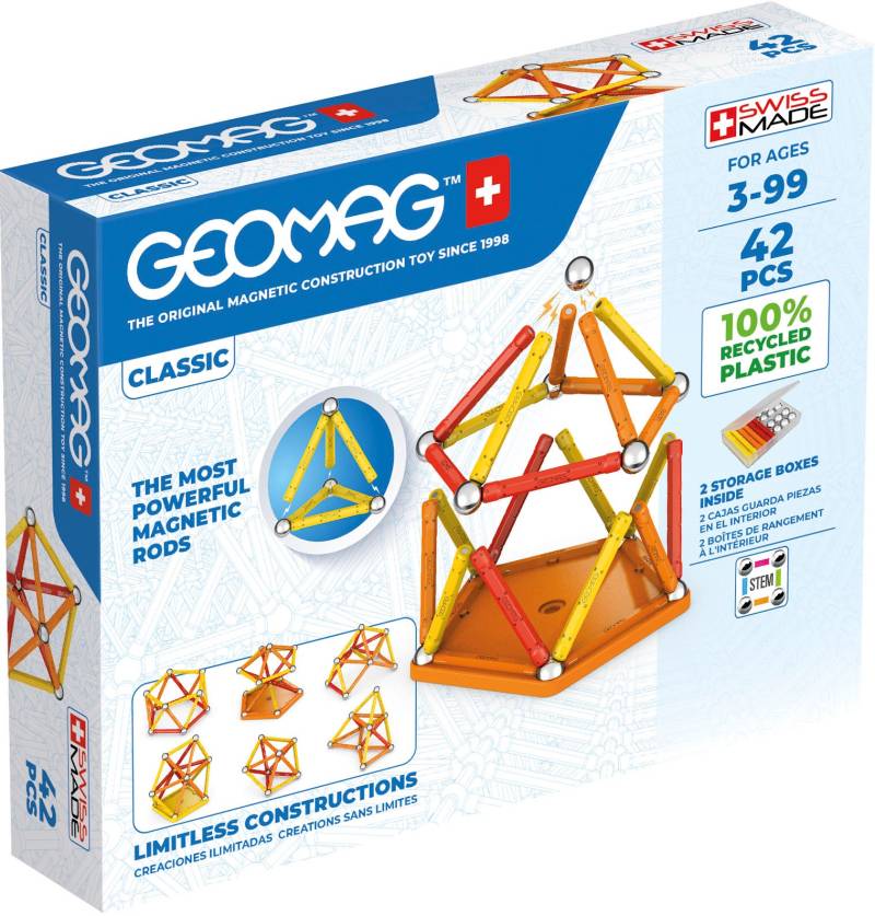 Geomag Classic Recycled Bausatz 42 Teile von Geomag