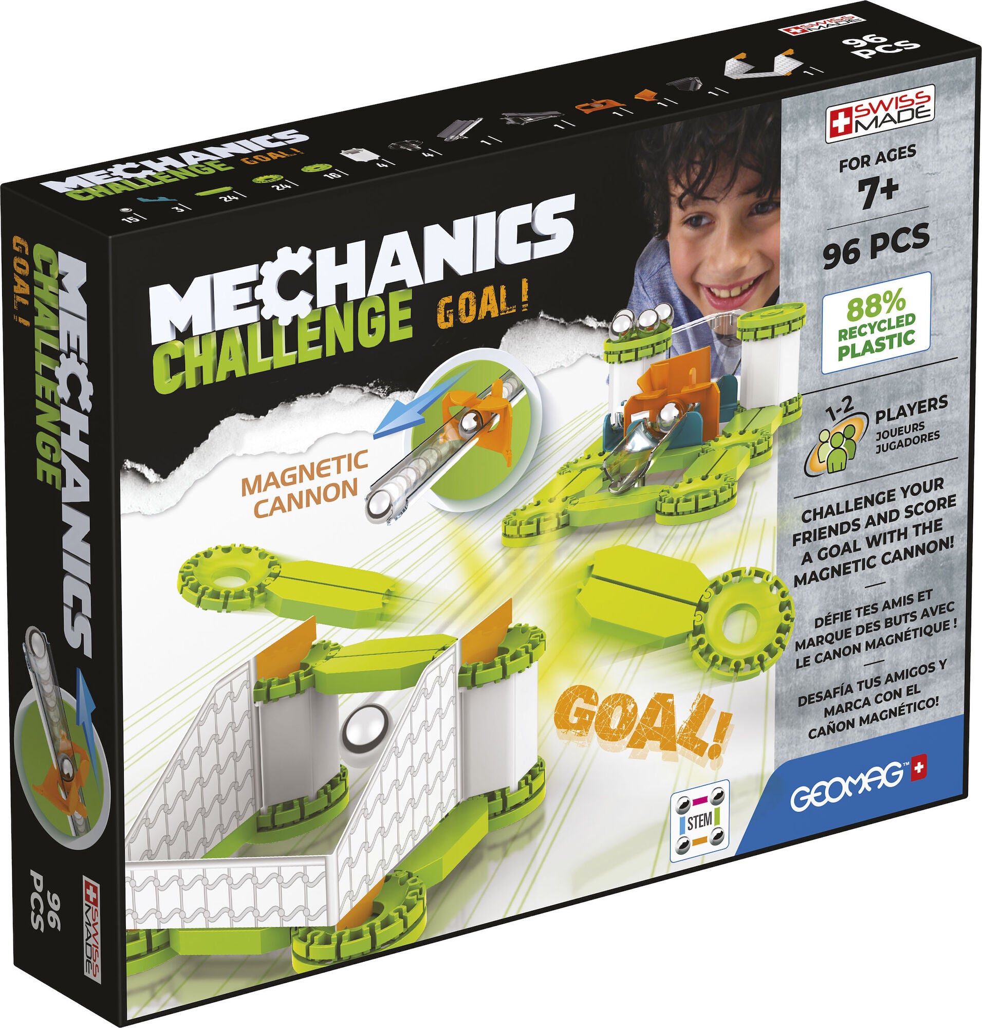 Geomag Mechanics Challenge Goal Baukasten 96 Teile Geomag Mechanics Challenge Goal Baukasten 96 Teile von Geomag