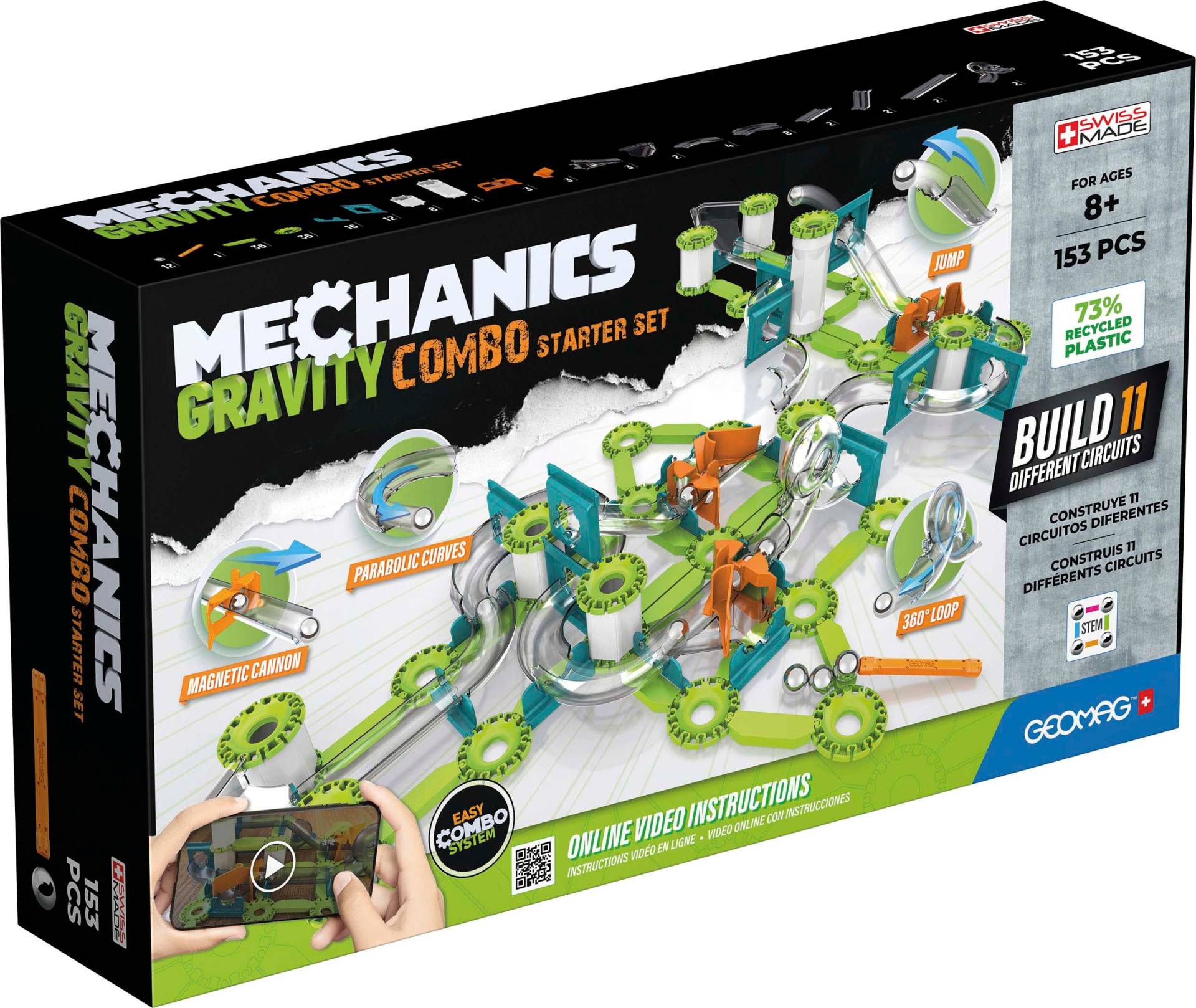 Geomag Mechanics Gravity Combo Starter-Set 153 Teile Geomag Mechanics Gravity Combo Starter-Set 153 Teile von Geomag