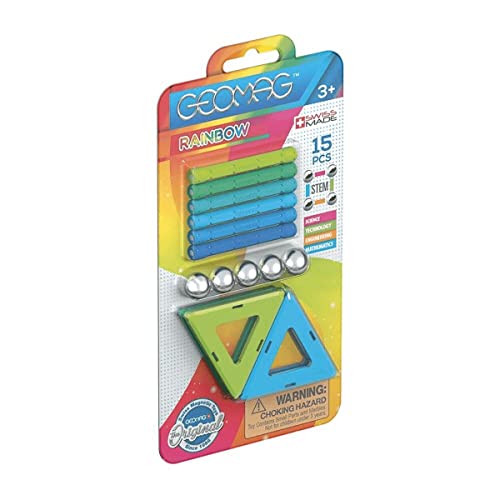 Rainbow 15 pcs Cold colors von Geomag