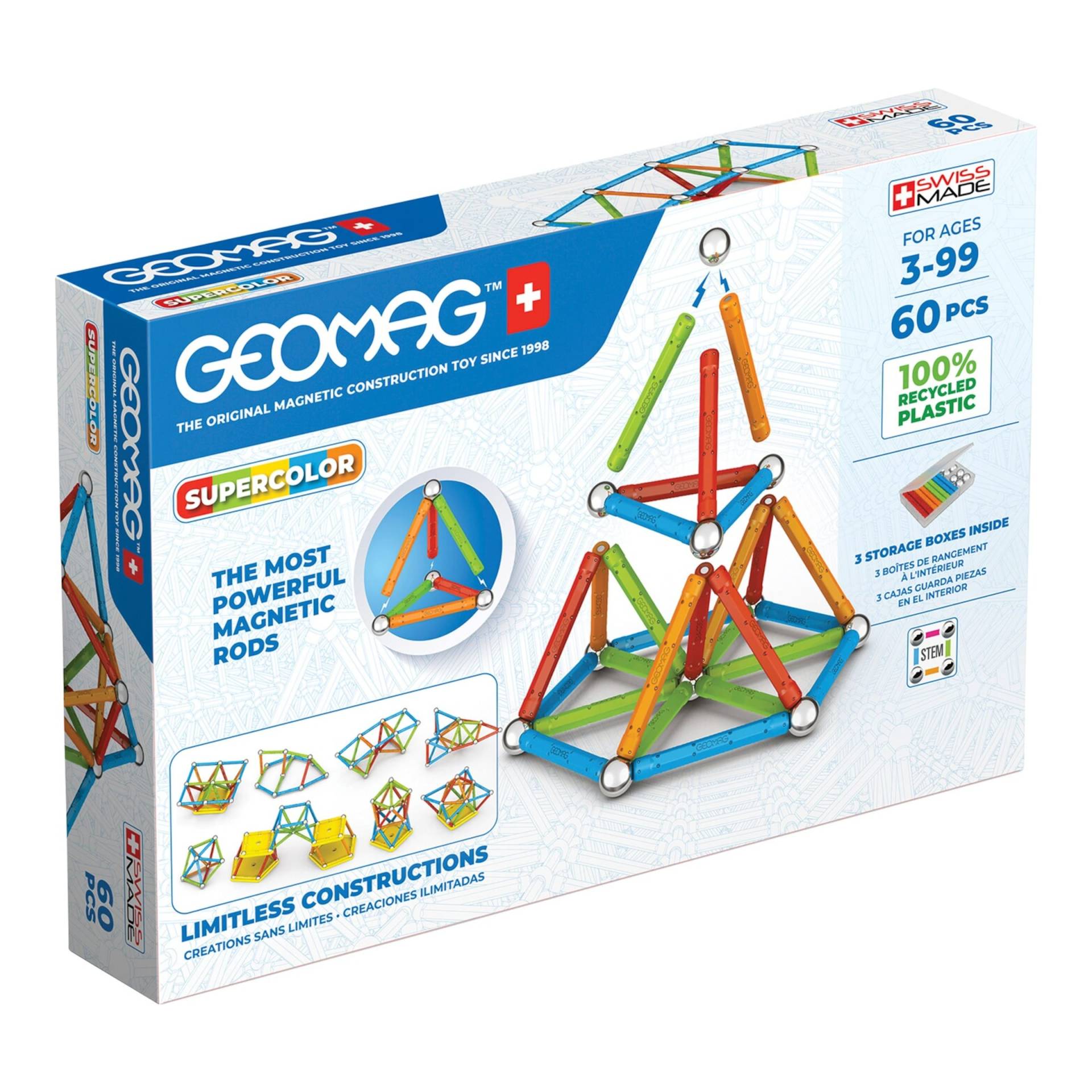 Geomag Supercolor 60 Recycled von Geomag