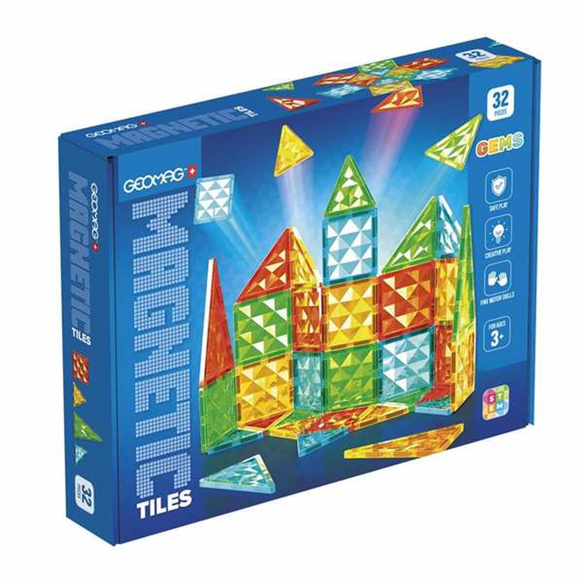 Lernspiel Geomag Magnetic Tiles von Geomag