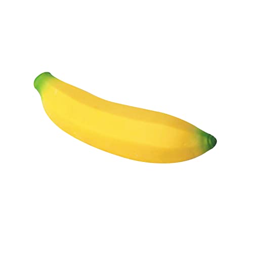 Geonoy Bananen-Squeeze-Spielzeug | Süßes Frucht-Zappel-Sensorik-Spielzeug, dehnbarer Ball,Kinderspielzeug Bananenspielzeug für Schulen, Büros, Zuhause, Geschenk für Freunde, Lieben von Geonoy