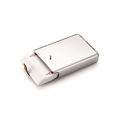Georg Jensen Sky Card Game Leather & Stainless Steel Georg Jensen Sky Card Game Leather & Stainless Steel von Georg Jensen