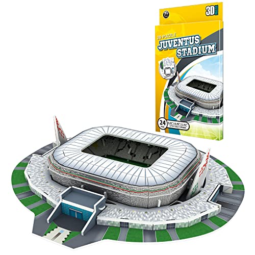 Georgie Porgy 3D Fußballstadion Puzzle Spielzeug Modell Bauen Baukästen für Kinder Geburtstagsgeschenke (Del Alp Stadion 24 Stück) von Georgie Porgy