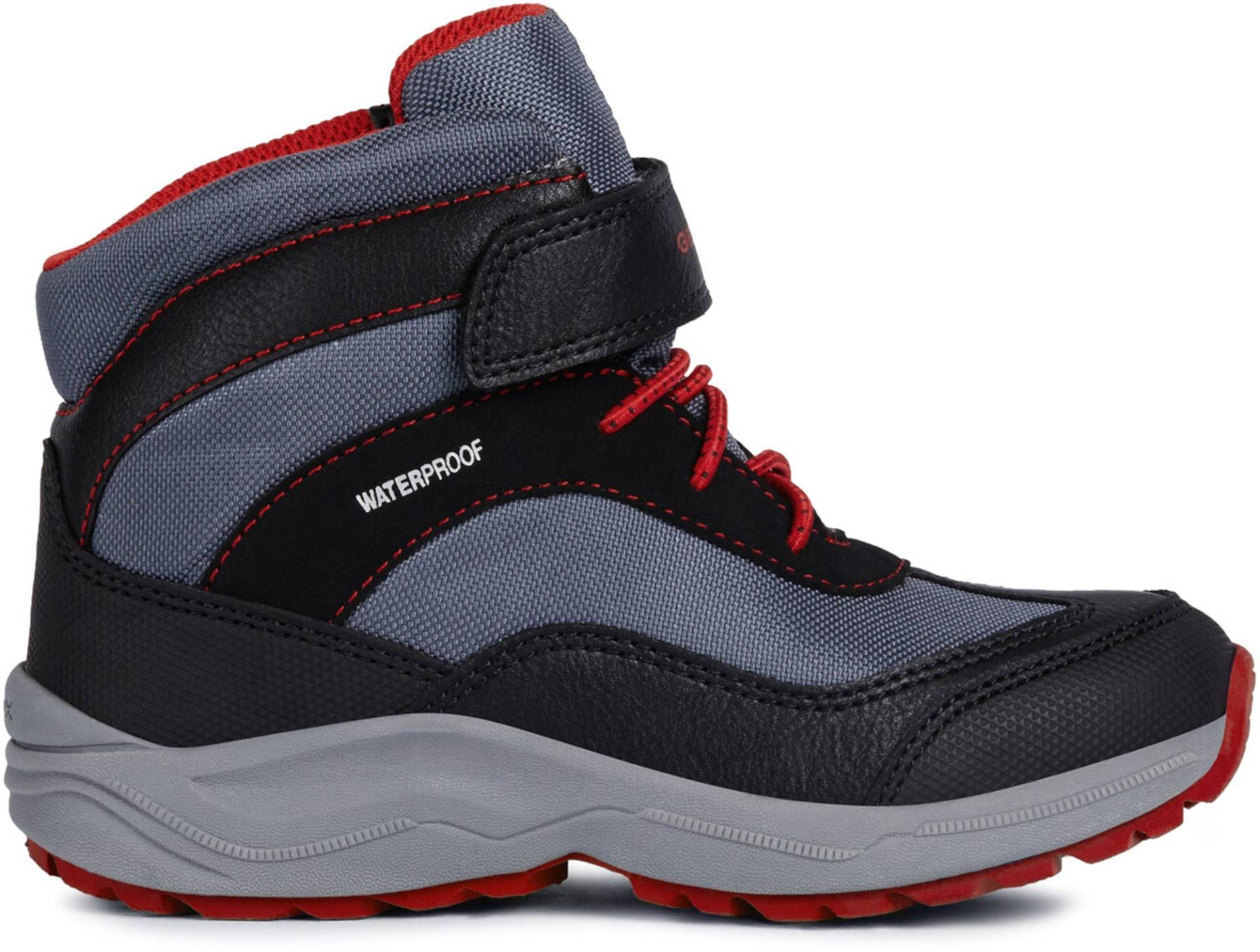 Geox New Alaska WPF Winterstiefel, Black/Red 25 Geox New Alaska WPF Winterstiefel, Black/Red 25 von Geox