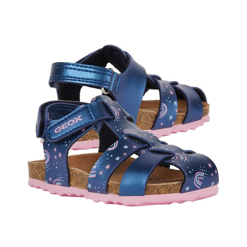 Sandalen B S. CHALKI G. A  UNIVERSE CLOSED in navy/pink von Geox