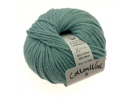 Gepard Garn CottonWool 5 Garn Unicolor 726 Petrol/Blau Gepard Garn CottonWool 5 Garn Unicolor 726 Petrol/Blau von Gepard Garn