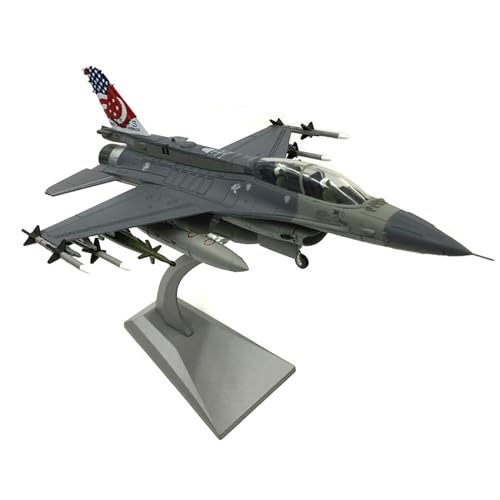 8,1-Zoll-F-16D-Kampfflugzeugmodell Im Maßstab 1:72, Flugzeugmodell, Jet-Sammlerstücke, Druckguss-Flugzeugmodell for Sammlung, Geschenk, Ornament von GerRit