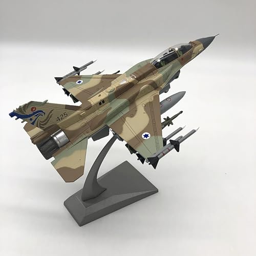 8,1 Zoll Israelisches F-16I-Kampfflugzeug Im Maßstab 1:72, Flugzeugmodell, Jet Collectibles, Druckguss-Flugzeugmodell for Sammlung, Geschenk, Ornament von GerRit