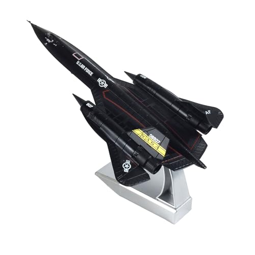 9,2 Zoll SR-71 Blackbird Aufklärungsflugzeug Im Maßstab 1:144, Modellflugzeug, Flugzeugmodell, Jet Collectibles, Druckguss-Flugzeugmodell for Sammlung, Geschenk, Ornament von GeRRiT