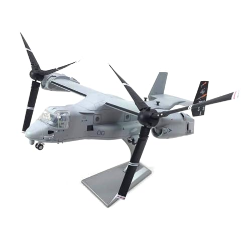 9,8 Zoll V-22 Osprey Transportmodell Im Maßstab 1:72, Flugzeugmodell, Jet Collectibles, Druckguss-Flugzeugmodell for Sammlung, Geschenk, Ornament (Color : Black) von GerRit