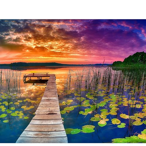 1000 Teile Puzzle für Erwachsene und Familien – 50,8 x 76,2 cm HDQualität LandschaftsFotopuzzle I stabile 2 mm Puzzleteile, jedes Stück EIN Unikat I 8 PuzzleSparblätter & Poster in voller Größe 1000 Teile Puzzle für Erwachsene und Familien – 50,8 x 76,2 cm HDQualität LandschaftsFotopuzzle I stabile 2 mm Puzzleteile, jedes Stück EIN Unikat I 8 PuzzleSparblätter & Poster in voller Größe von Gerjato