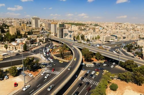 1000-teiliges Puzzle für Erwachsene, Motiv: AMMAN JORDAN SKYLINE Poster, Holzpuzzle, Banner, Hauptstadt, Luftaufnahme, A471, anspruchsvolle Puzzles für Freunde, Familie, Wanddekoration 1000-teiliges Puzzle für Erwachsene, Motiv: AMMAN JORDAN SKYLINE Poster, Holzpuzzle, Banner, Hauptstadt, Luftaufnahme, A471, anspruchsvolle Puzzles für Freunde, Familie, Wanddekoration von Geroclonup