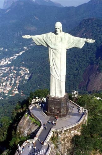 1000-teiliges Puzzle für Erwachsene, Motiv: Christus, der Erlöser, Statue Brasilien, glänzendes Poster, Jesus Rio tolle herausfordernde Puzzles für Freunde, Familie, Teenager, Wanddekoration, Kunst, 1000-teiliges Puzzle für Erwachsene, Motiv: Christus, der Erlöser, Statue Brasilien, glänzendes Poster, Jesus Rio tolle herausfordernde Puzzles für Freunde, Familie, Teenager, Wanddekoration, Kunst, von Geroclonup