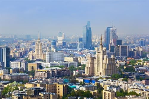 1000-teiliges Puzzle für Erwachsene, Motiv: Moskau Skyline, Poster, Holzpuzzle, Russland, Hauptstadt, Sowjetunion, A481, herausfordernde Puzzles für Freunde, Familie, Wanddekoration 1000-teiliges Puzzle für Erwachsene, Motiv: Moskau Skyline, Poster, Holzpuzzle, Russland, Hauptstadt, Sowjetunion, A481, herausfordernde Puzzles für Freunde, Familie, Wanddekoration von Geroclonup