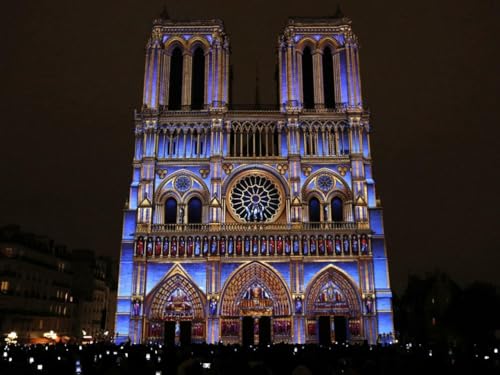 1000-teiliges Puzzle für Erwachsene, Motiv: Notre Dame de Paris Kathedrale, glänzendes Poster, Frankreich, cooles, herausforderndes Puzzle für Freunde, Familie, Teenager, Wanddekoration, Kunst, 50 x 1000-teiliges Puzzle für Erwachsene, Motiv: Notre Dame de Paris Kathedrale, glänzendes Poster, Frankreich, cooles, herausforderndes Puzzle für Freunde, Familie, Teenager, Wanddekoration, Kunst, 50 x von Geroclonup