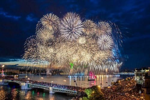 1000-teiliges Puzzle für Erwachsene, Motiv: St. Petersburg, Russland, Skyline, Holzpuzzle, Banner, Feuerwerk, A414, anspruchsvolle Puzzles für Freunde, Familie, Wanddekoration 1000-teiliges Puzzle für Erwachsene, Motiv: St. Petersburg, Russland, Skyline, Holzpuzzle, Banner, Feuerwerk, A414, anspruchsvolle Puzzles für Freunde, Familie, Wanddekoration von Geroclonup