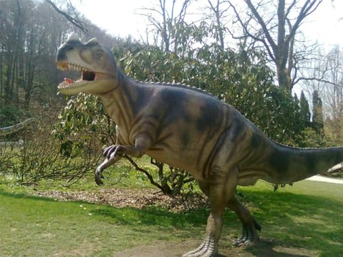 Puzzle 1000 Teile CERATOSAURUS Glänzendes Poster Bild Foto Dinosaurier Jurassic T-Rex Park Gruselige Familienspaß-Puzzles Puzzles 1000 Teile für Erwachsene Geschenke Herausfordernde Puzzle-Spiele von Geroclonup