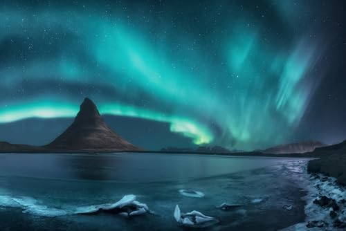 Puzzle für Erwachsene, 1000 Teile, Aurora Borealis, Nordlichter, Island, Wandkunst, Raumdekoration, Familie, lustig, herausfordernd, Urlaubspuzzles für Erwachsene, Puzzle, Geschenk für Frauen, Männer, Puzzle für Erwachsene, 1000 Teile, Aurora Borealis, Nordlichter, Island, Wandkunst, Raumdekoration, Familie, lustig, herausfordernd, Urlaubspuzzles für Erwachsene, Puzzle, Geschenk für Frauen, Männer, von Geroclonup