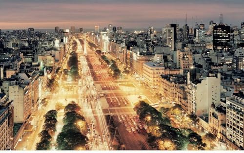 Puzzle für Erwachsene, 1000 Teile, Buenos Aires, Skyline, glänzende Holzpuzzles Argentinien, Hauptstadt, Rio Plata, A253, anspruchsvolle Puzzles für Freunde, Familie, Wanddekoration Puzzle für Erwachsene, 1000 Teile, Buenos Aires, Skyline, glänzende Holzpuzzles Argentinien, Hauptstadt, Rio Plata, A253, anspruchsvolle Puzzles für Freunde, Familie, Wanddekoration von Geroclonup