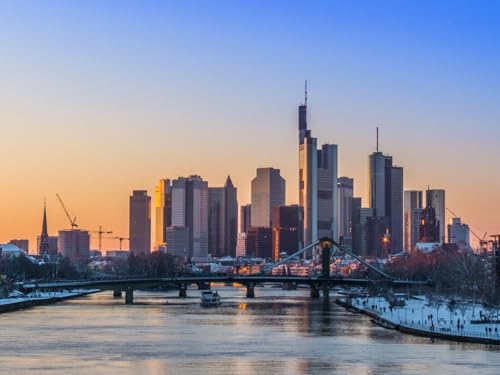 Puzzle für Erwachsene, 1000 Teile, Frankfurt Deutschland, Skyline, glänzend, Holzpuzzle, Banner, Luftbild, A246, anspruchsvolle Puzzles für Freunde, Familie, Wanddekoration Puzzle für Erwachsene, 1000 Teile, Frankfurt Deutschland, Skyline, glänzend, Holzpuzzle, Banner, Luftbild, A246, anspruchsvolle Puzzles für Freunde, Familie, Wanddekoration von Geroclonup