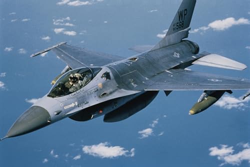 Puzzle für Erwachsene, 1000 Teile, Luftaufnahme eines F16 Fighting Falcon im Flug, Foto, Fotografie, Familie, lustig, herausfordernd, Urlaubspuzzle, Geschenk Puzzle für Erwachsene, 1000 Teile, Luftaufnahme eines F16 Fighting Falcon im Flug, Foto, Fotografie, Familie, lustig, herausfordernd, Urlaubspuzzle, Geschenk von Geroclonup