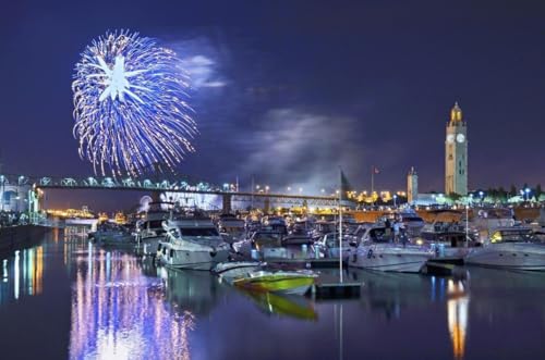 Puzzle für Erwachsene, 1000 Teile, Motiv: Montreal, Kanada, Skyline, glänzend, Holzpuzzles, Banner, Ville Quebec A236, anspruchsvolle Puzzles für Freunde, Familie, Wanddekoration Puzzle für Erwachsene, 1000 Teile, Motiv: Montreal, Kanada, Skyline, glänzend, Holzpuzzles, Banner, Ville Quebec A236, anspruchsvolle Puzzles für Freunde, Familie, Wanddekoration von Geroclonup