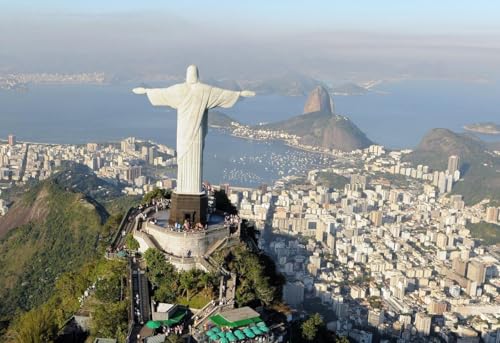 Puzzle für Erwachsene, 1000 Teile, Rio de Janeiro, Brasilien, Skyline, glänzend, Holzpuzzles, Druck Christansicht A209, anspruchsvolle Puzzles für Freunde, Familie, Wanddekoration Puzzle für Erwachsene, 1000 Teile, Rio de Janeiro, Brasilien, Skyline, glänzend, Holzpuzzles, Druck Christansicht A209, anspruchsvolle Puzzles für Freunde, Familie, Wanddekoration von Geroclonup