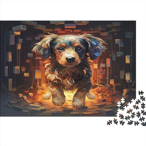 Animal Dogs 1000 Teile Puzzles Für Erwachsene Family Challenging Games Wohnkultur Geburtstag Lernspiel Stress Relief 1000pcs (75x50cm) von Gerrit