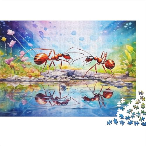Ants Puzzle Für Erwachsene 1000 Teile Family Challenging Games Educational Game Geburtstag Moderne Wohnkultur Stress Relief Toy 1000pcs (75x50cm) von Gerrit