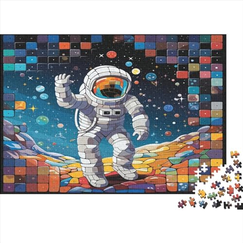 Astronaut Erwachsene 1000 Teile Puzzle Lernspiel Geburtstag Geschicklichkeitsspiel Für Die Ganze Familie Home Decor Stress Relief 1000pcs (75x50cm) von Gerrit