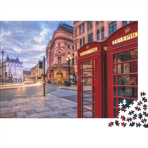 London 1000 Teile Für Erwachsene Puzzles Family Challenging Games Moderne Wohnkultur Geburtstag Lernspiel Stress Relief Toy 1000pcs (75x50cm) von Gerrit