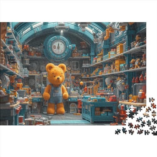 Toy Factory Puzzle 1000 Teile, Puzzle Für Erwachsene, Impossible Puzzle, Geschicklichkeitsspiel Für Die Ganze Familie, Puzzle Farbenfrohes, Puzzle-Geschenk 1000pcs (75x50cm) von Gerrit