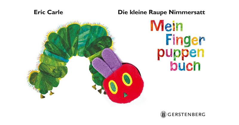 Buch - Die kleine Raupe Nimmersatt - Mein Fingerpuppenbuch von Gerstenberg Verlag