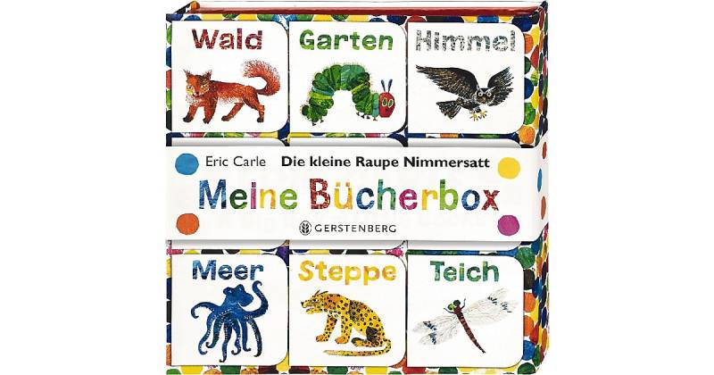 Buch - Die kleine Raupe Nimmersatt: Meine Bücherbox, mit 9 Büchern von Gerstenberg Verlag