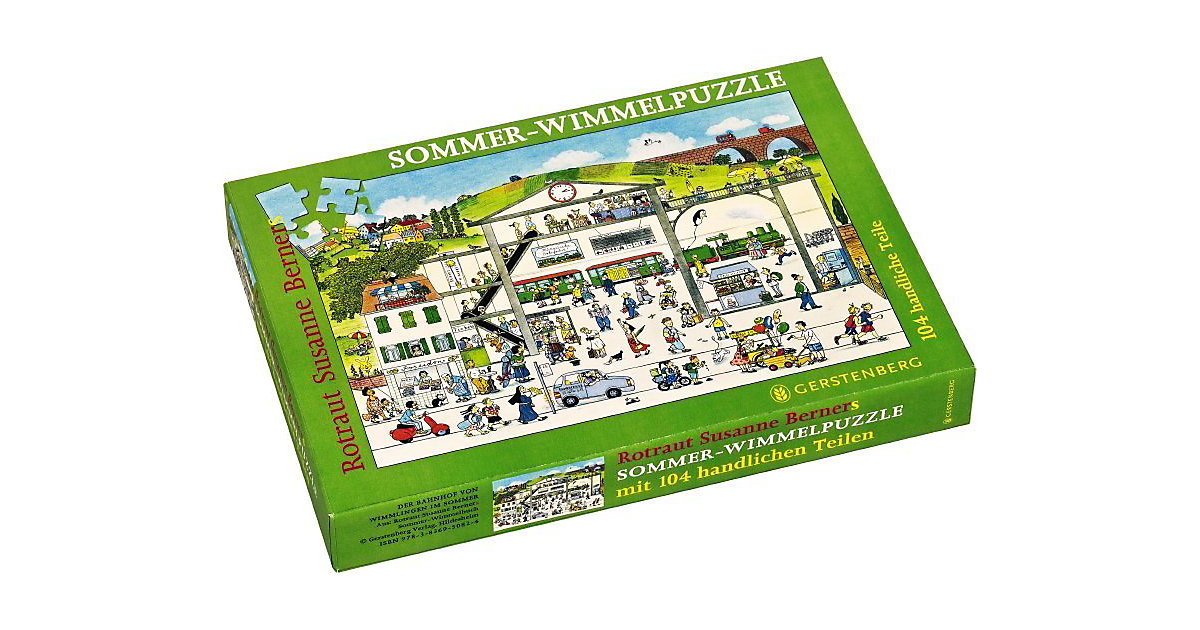Buch - Sommer-Wimmel-Puzzle (Kinderpuzzle) von Gerstenberg Verlag