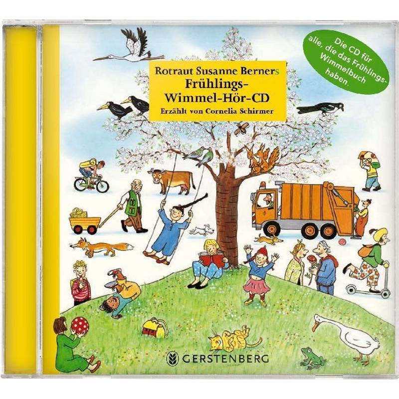 Frühlings-Wimmel-Hör-CD,1 Audio-CD von Gerstenberg Verlag