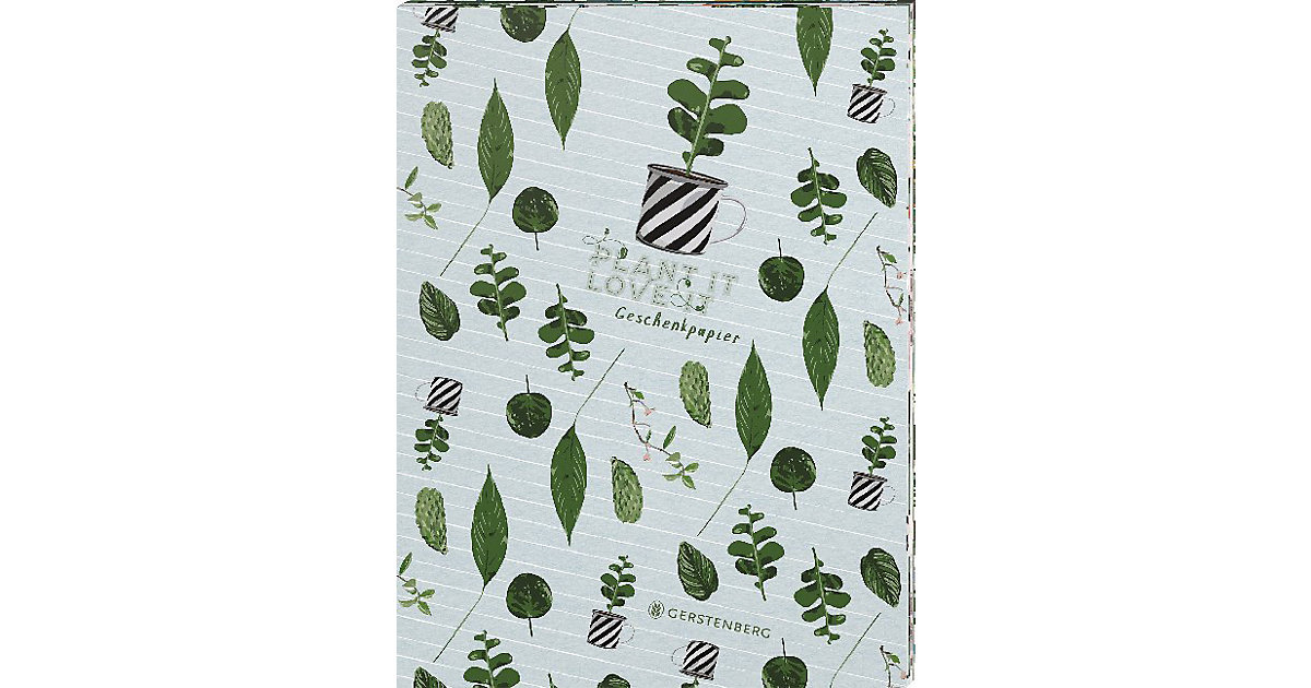 Plant it - Love it! Geschenkpapier-Heft Motiv Pflanzenkinder, 10 Bögen 50 x 70 cm Plant it - Love it! Geschenkpapier-Heft Motiv Pflanzenkinder, 10 Bögen 50 x 70 cm von Gerstenberg Verlag
