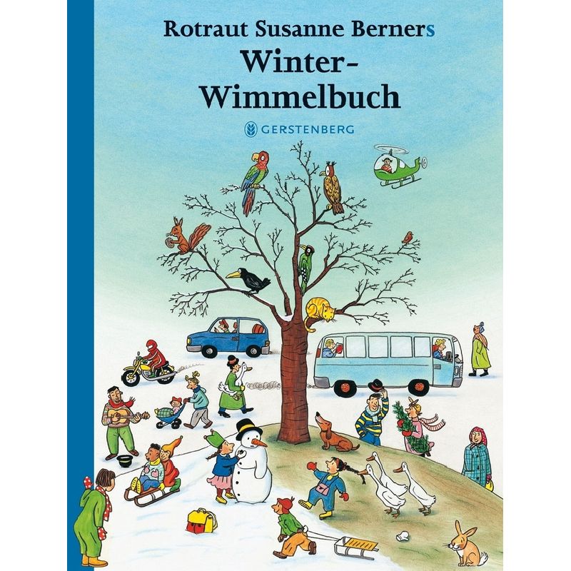 Rotraut Susanne Berners Winter-Wimmelbuch von Gerstenberg Verlag