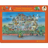 Wimmel-Rahmenpuzzle Zu Hause in Wimmlingen Motiv Morgendämmerung von Gerstenberg