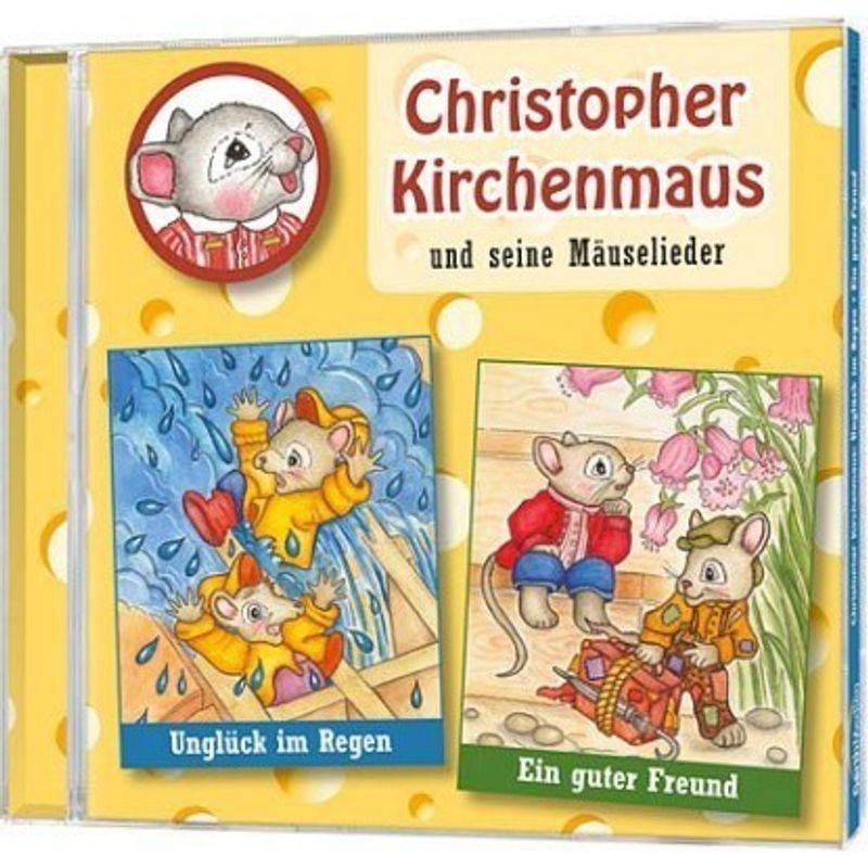 Christopher Kirchenmaus und seine Mäuselieder 1,2 Audio-CD von Gerth Medien